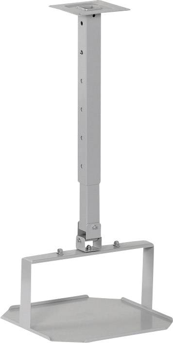 Medium 2042583 Beamer-Deckenhalterung Neigbar Boden-/Deckenabstand (max.): 90cm Silber (matt)