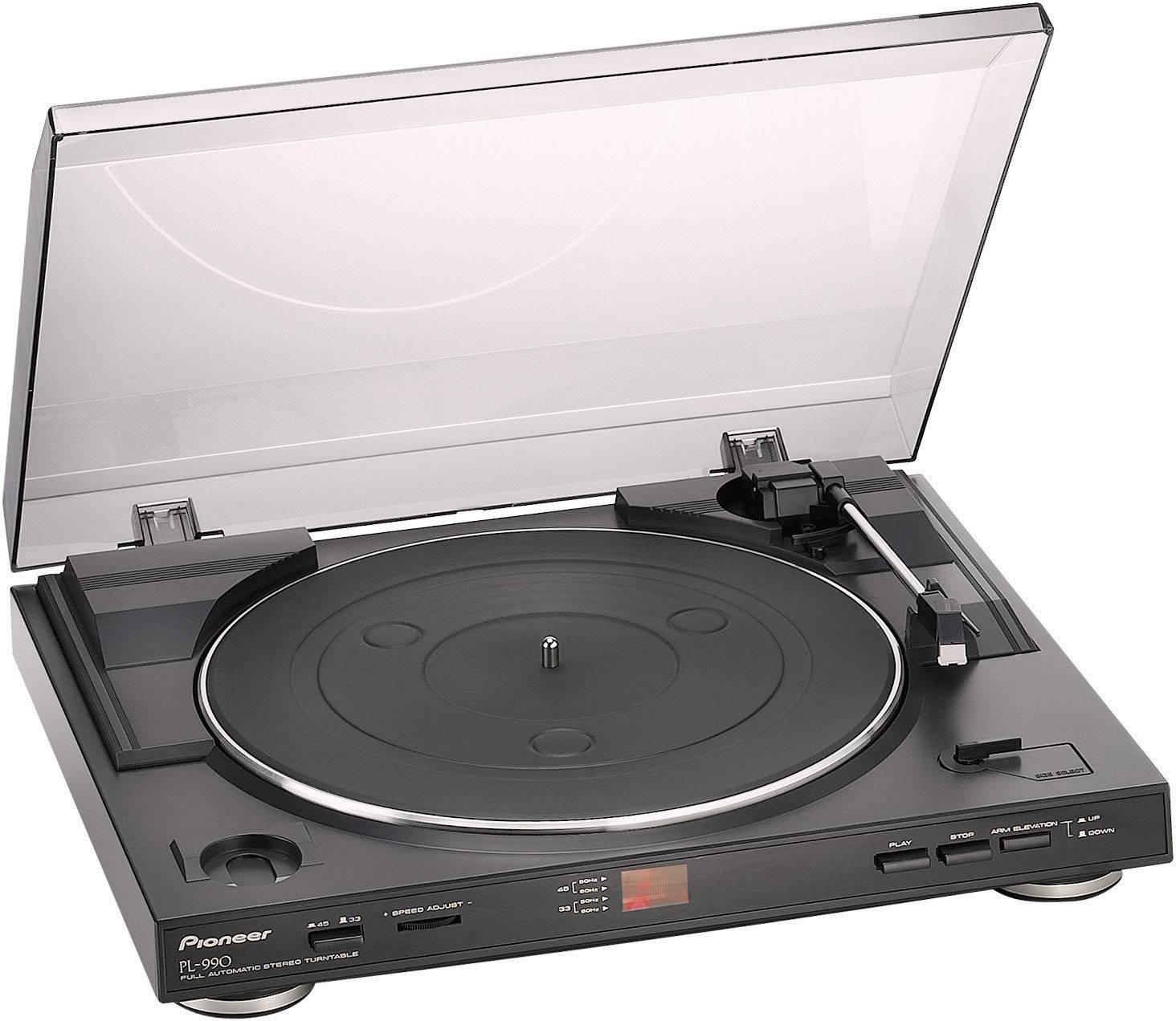 Pioneer PL-990/6 Plattenspieler Riemenantrieb Schwarz
