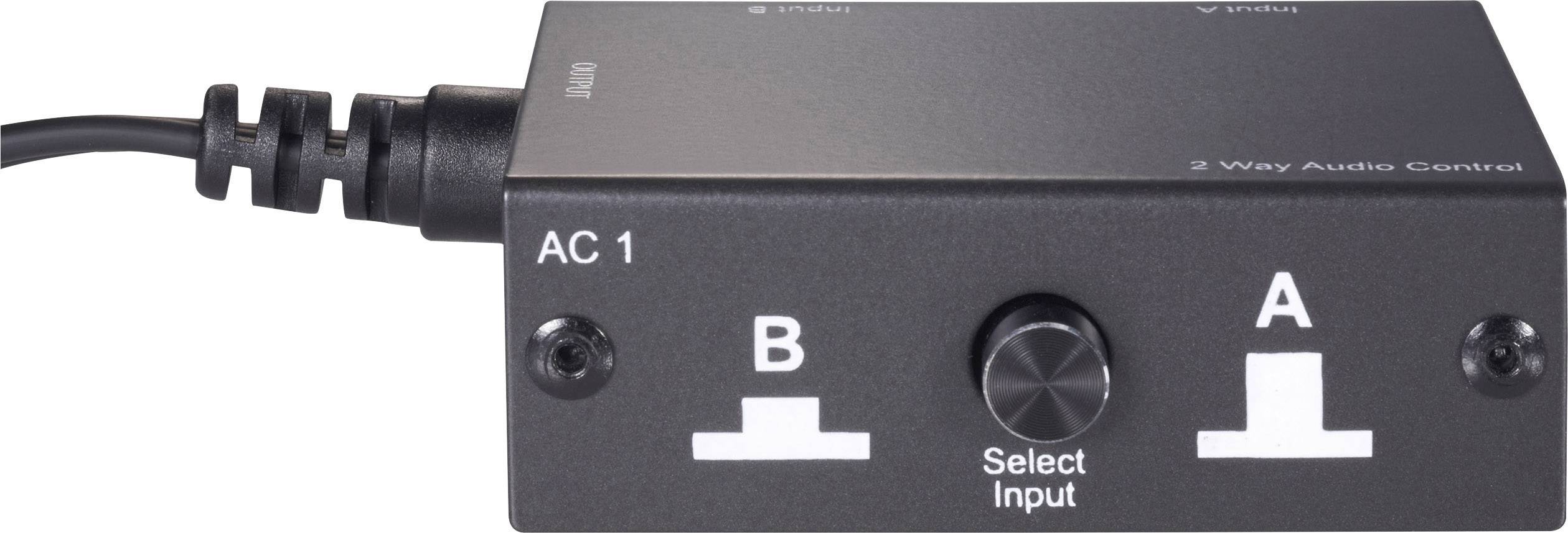 SpeaKa Professional 2 Port Cinch-Audio-Switch