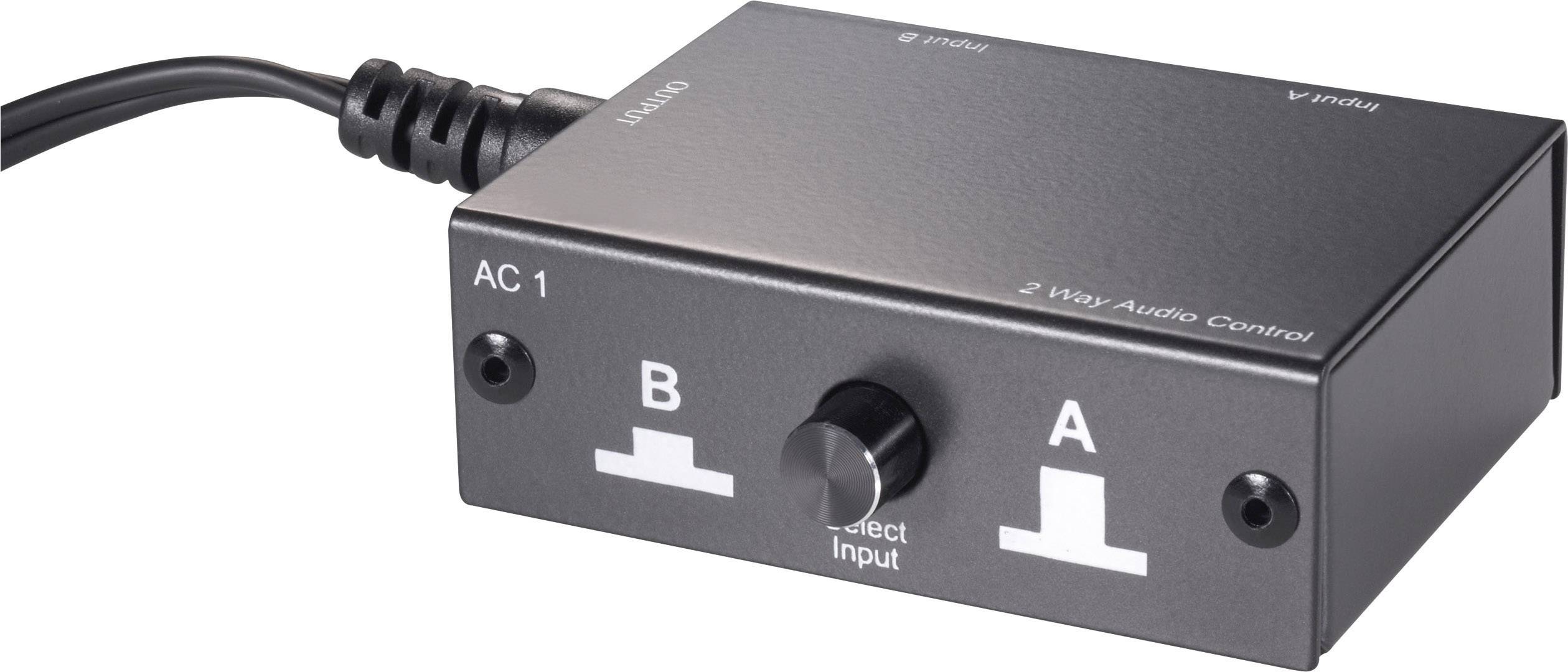 SpeaKa Professional 2 Port Cinch-Audio-Switch