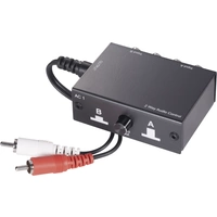 SpeaKa Professional 2 Port Cinch-Audio-Switch SpeaKa Professional 2 Port Cinch-Audio-Switch