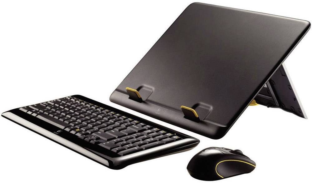 Logitech Notebook Kit MK605 Tastatur, Maus-Set Deutsch, QWERTZ