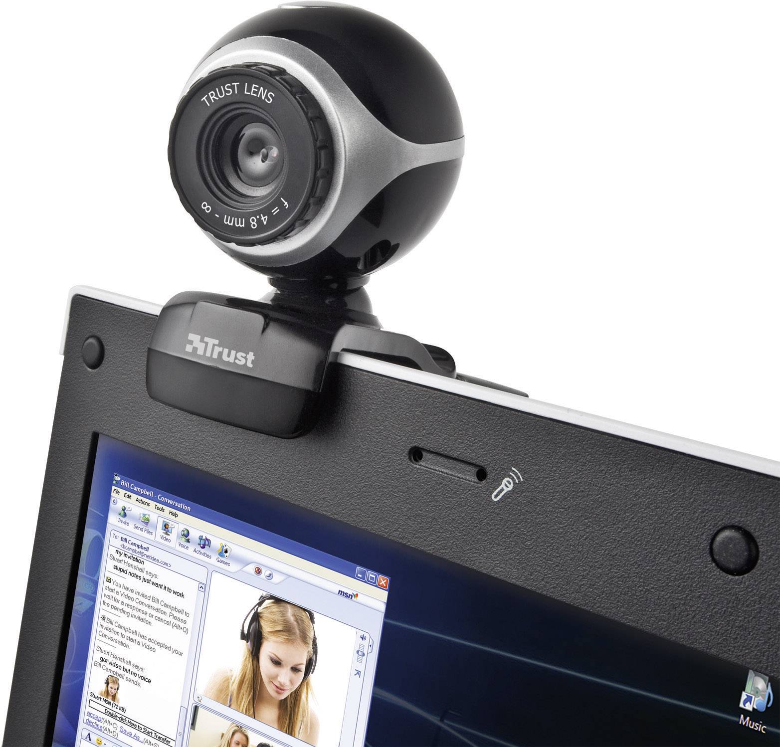 TRUST EXIS CHATPACK WEBCAM + HEADSET SW