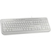 Microsoft Wired Keyboard 600 USB Tastatur Deutsch, QWERTZ, Windows® Grau Spritzwassergeschützt