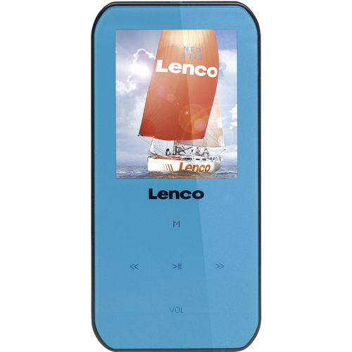 Lenco Xemio-655 MP3-Player, MP4-Player 4GB Blau Sprachaufnahme