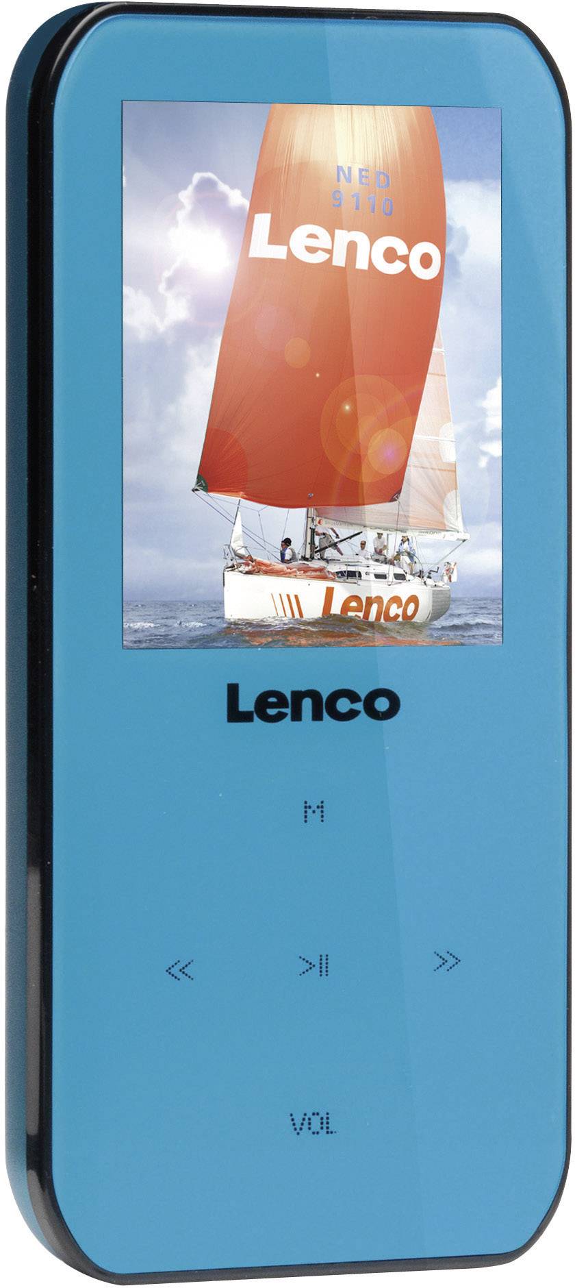 Lenco Xemio-655 MP3-Player, MP4-Player 4 GB Blau Sprachaufnahme