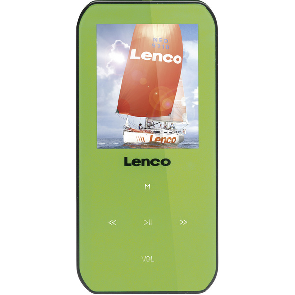 Lenco Xemio-655 MP3-Player, MP4-Player 4 GB Grün Sprachaufnahme