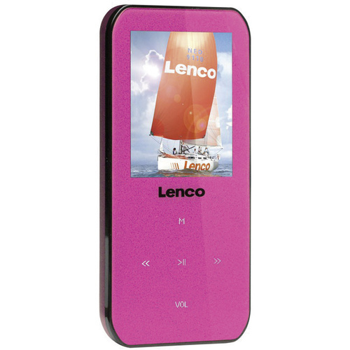 Lenco Xemio-655 MP3-Player, MP4-Player 4 GB Pink Sprachaufnahme