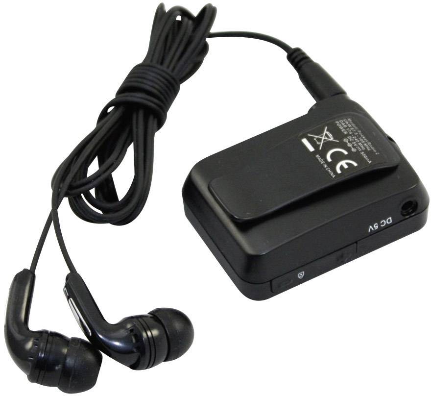 Dual DAB Pocket Radio 2 Taschenradio DAB+, UKW   wiederaufladbar Schwarz