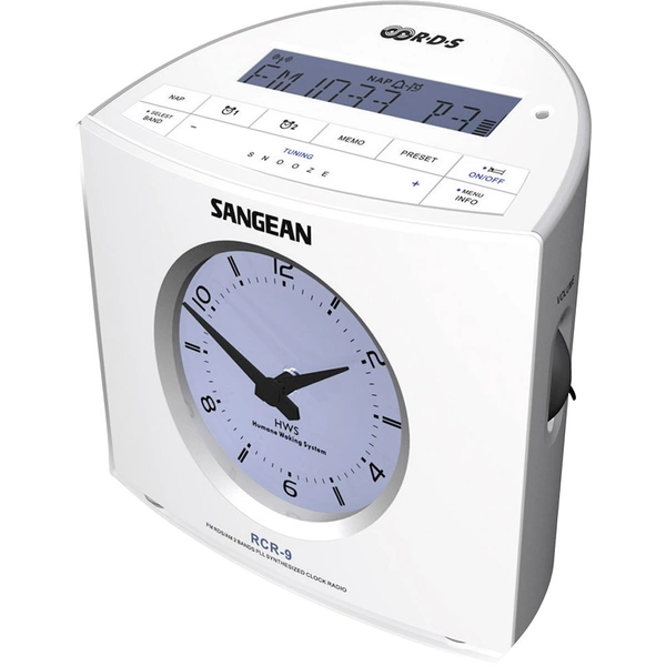 Sangean RCR-9 Radiowecker UKW, MW AUX Weiß Sangean RCR-9 Radiowecker UKW, MW AUX Weiß