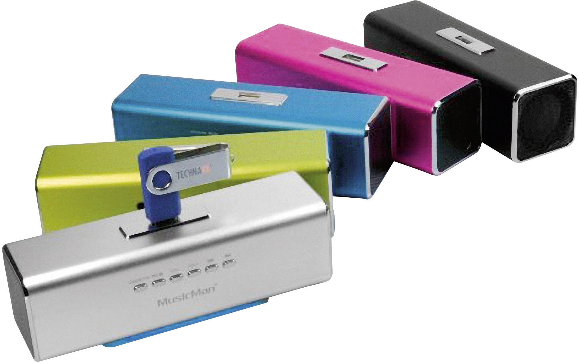 Technaxx MusicMan MA Lautsprecher Mini Lautsprecher AUX, FM Radio, USB, SD Blau