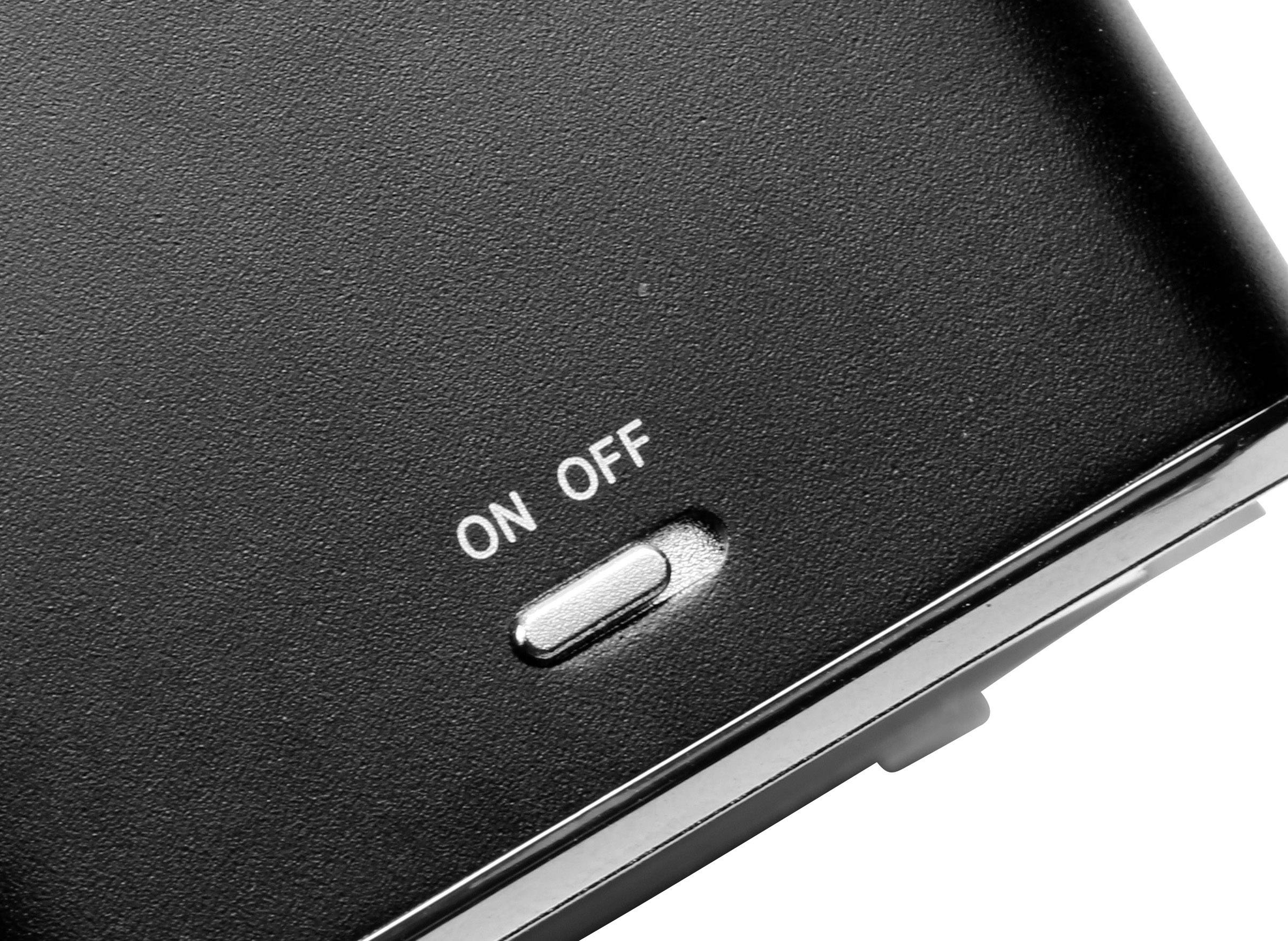 Technaxx Mini Lautsprecher MusicMan Mini AUX, SD, USB Schwarz