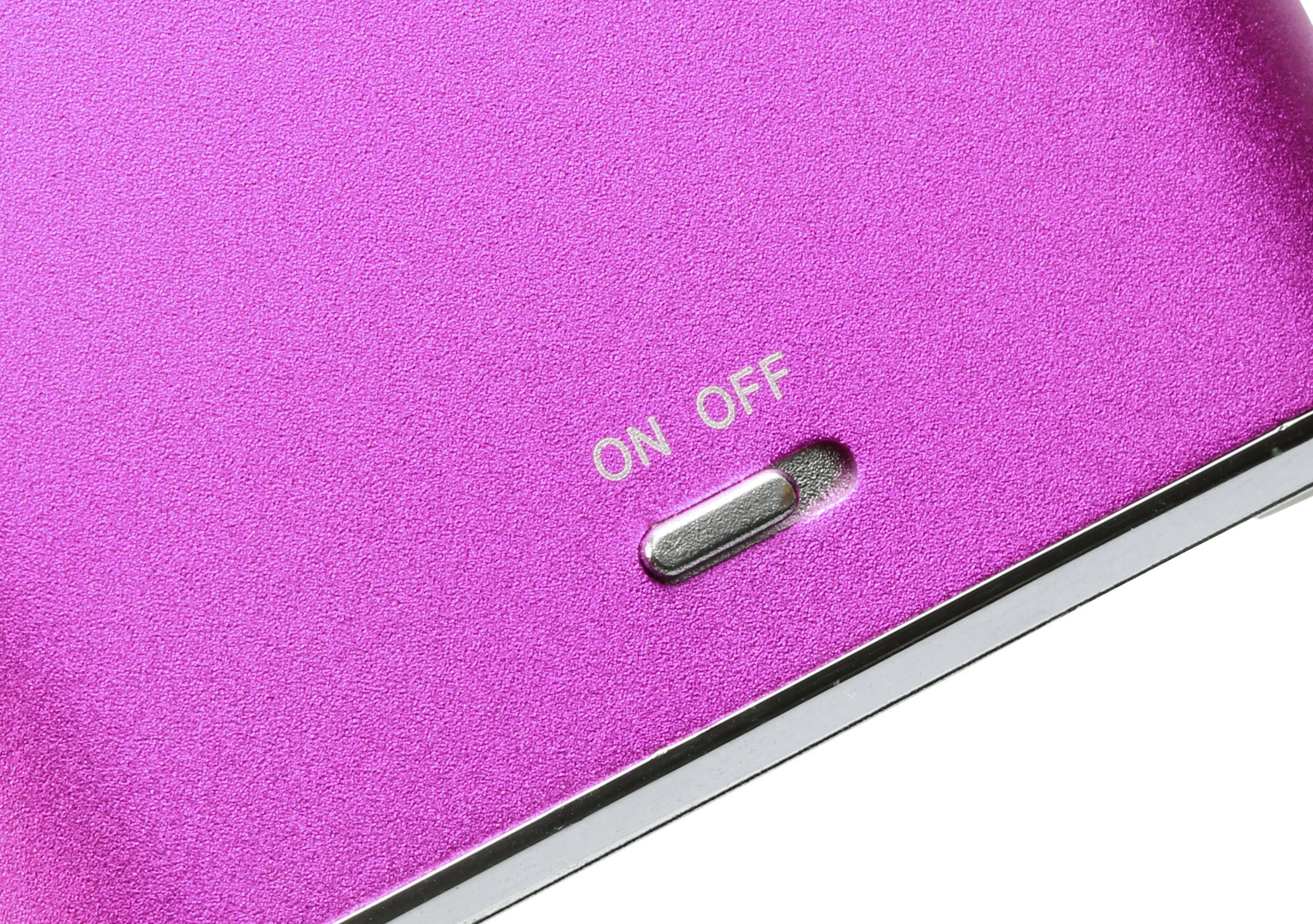 Mini Lautsprecher Technaxx MusicMan Mini AUX, SD, USB Pink