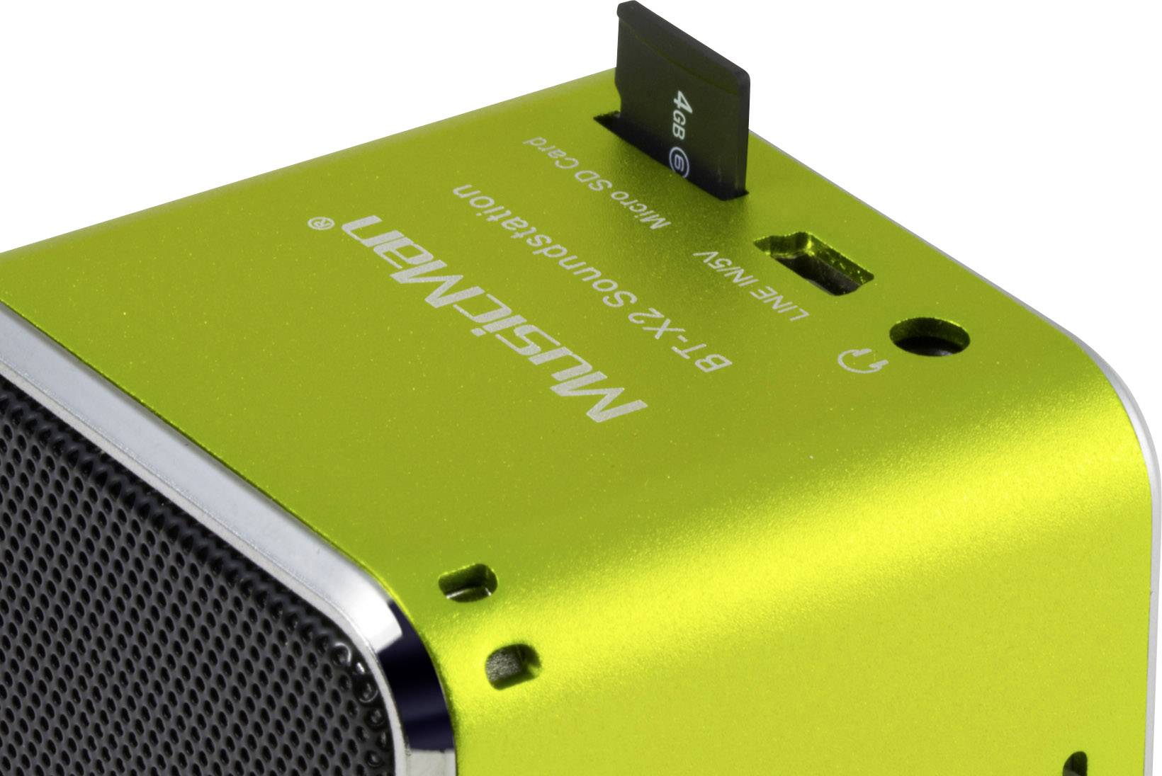 Technaxx MusicMan® Soundstation BT-X2 Bluetooth® Lautsprecher Grün