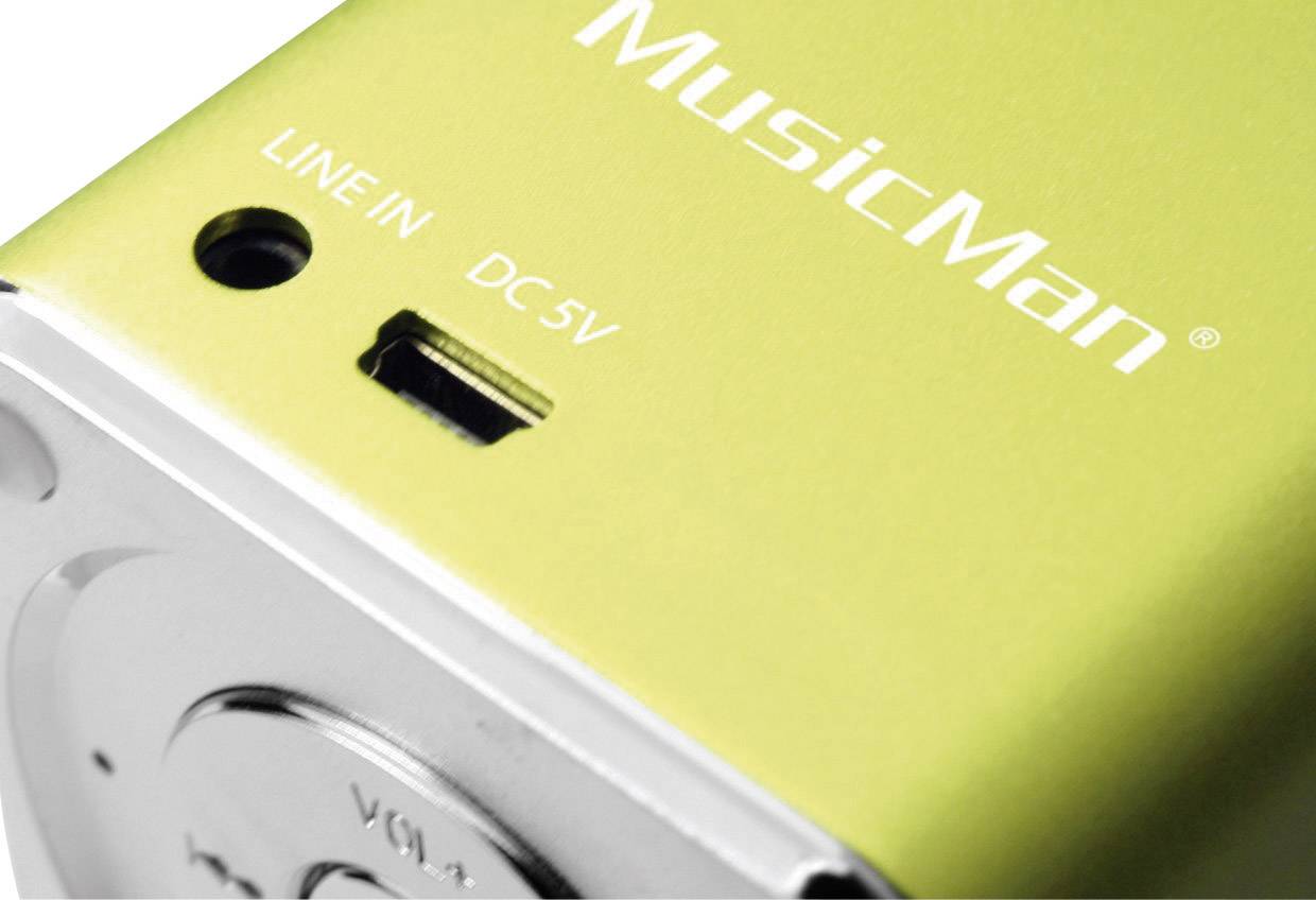 Technaxx MusicMan® Soundstation BT-X2 Bluetooth® Lautsprecher Grün