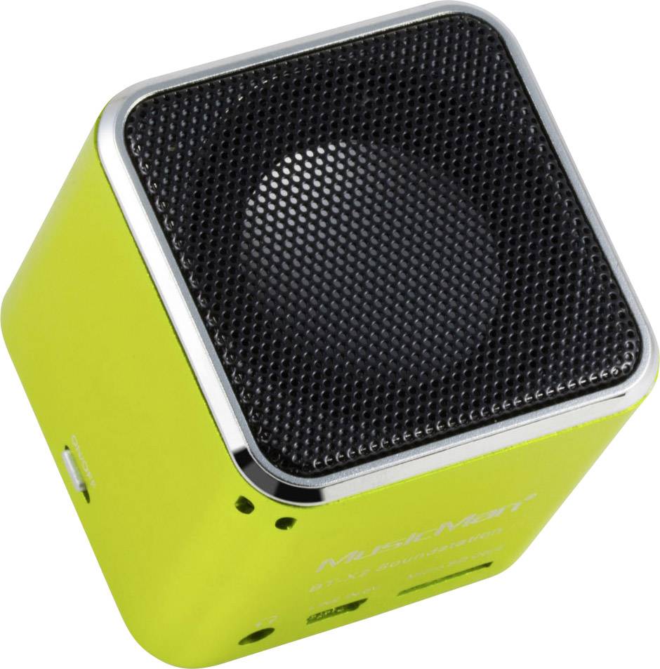 Technaxx MusicMan® Soundstation BT-X2 Bluetooth® Lautsprecher Grün