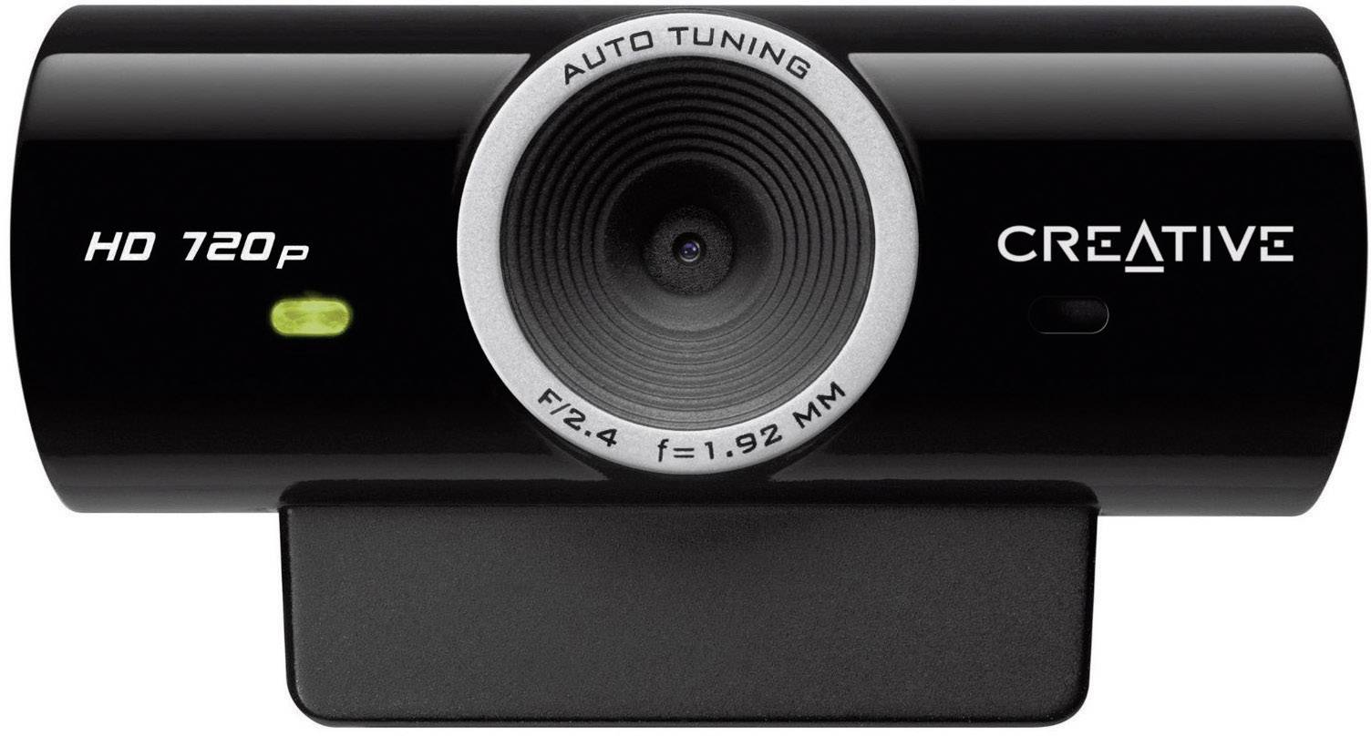 Creative LIVE CAM SYNC HD 720P HD-Webcam 1280 x 720 Pixel Standfuß, Klemm-Halterung