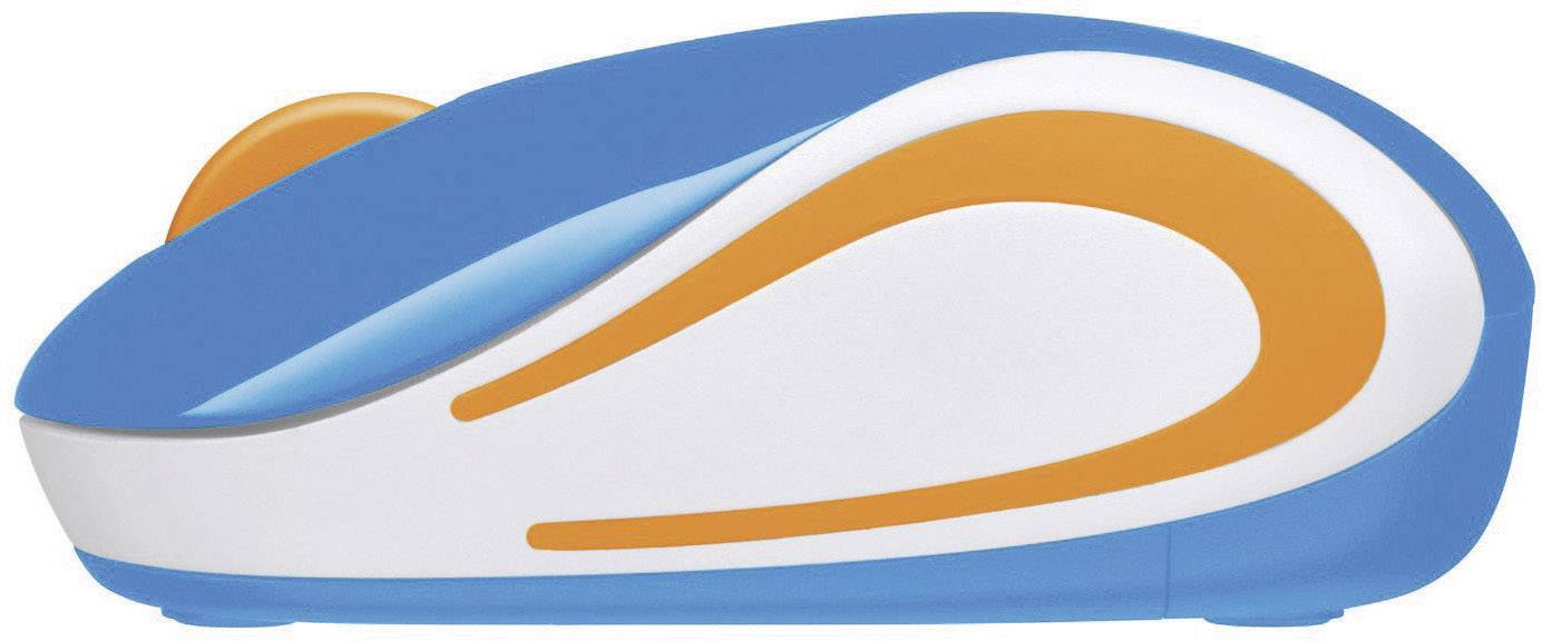 Logitech M187 Maus Funk Blau 3 Tasten