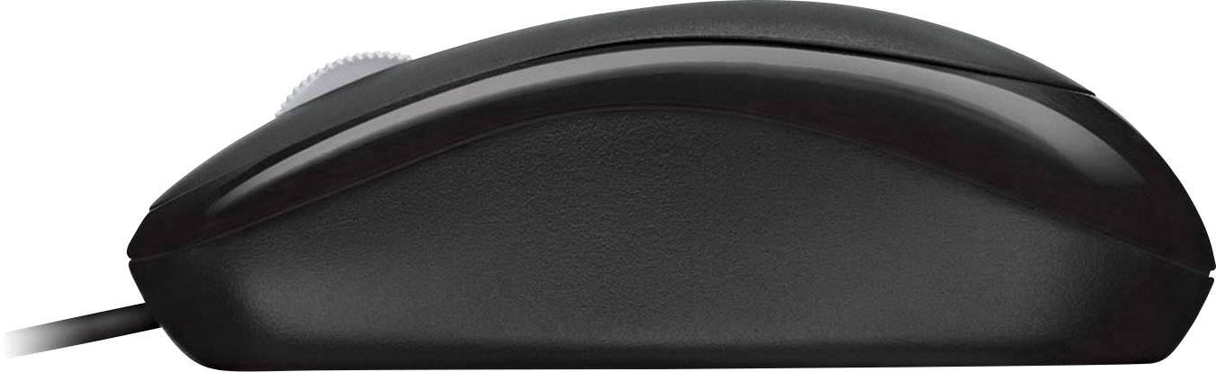 Microsoft Basic Optical Mouse Maus USB Optisch Schwarz 3 Tasten 800 dpi