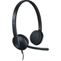 Logitech H340 On Ear Headset kabelgebunden Stereo Schwarz Mikrofon-Rauschunterdrückung Computer Logitech H340 On Ear Headset kabelgebunden Stereo Schwarz Mikrofon-Rauschunterdrückung Computer