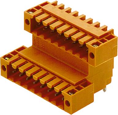 Weidmüller Einbau-Stiftleiste (Standard) Polzahl Gesamt 48 1643210000 10St.