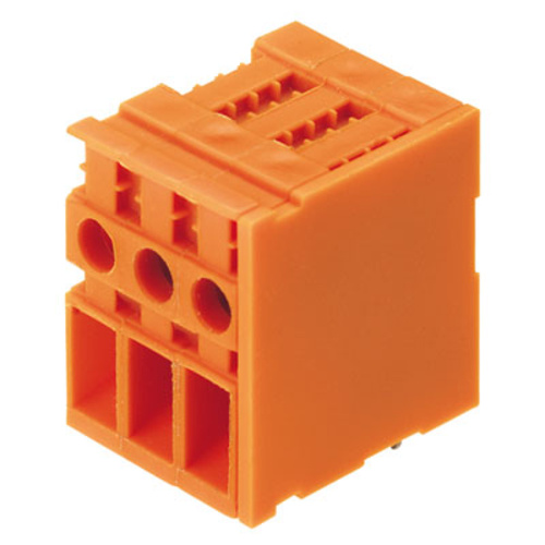 Weidmüller 1650300000 Schraubklemmblock 4mm² Polzahl (num) 3 Orange 100St.