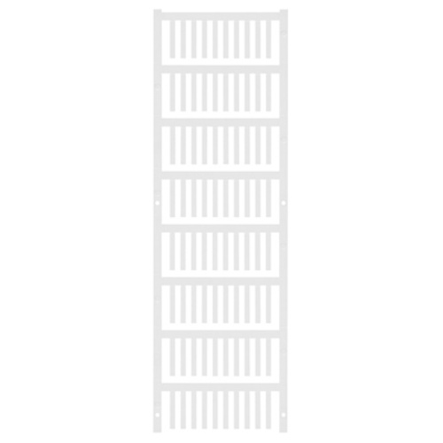Weidmüller 1689390001 VT SF 1/21 NEUTRAL WS V0 Leitermarkierer Montage-Art: aufclipsen Beschriftungsfläche: 3.2 x 21mm Weiß