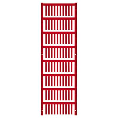 Weidmüller 1689390003 VT SF 1/21 NEUTRAL RT V0 Leitermarkierer Montage-Art: aufclipsen Beschriftungsfläche: 3.2 x 21mm Rot Anzahl