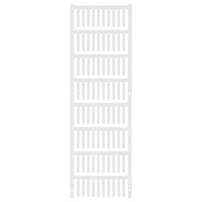 Ein weißes, vertikales Element mit mehreren horizontalen Streifen oder Öffnungen. Möglicherweise ein Regal- oder Dekorationsteil.