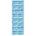 Weidmüller 1689430002 VT SF 3/21 NEUTRAL BL V0 Leitermarkierer Montage-Art: aufclipsen Beschriftungsfläche: 4.6 x 21mm Blau