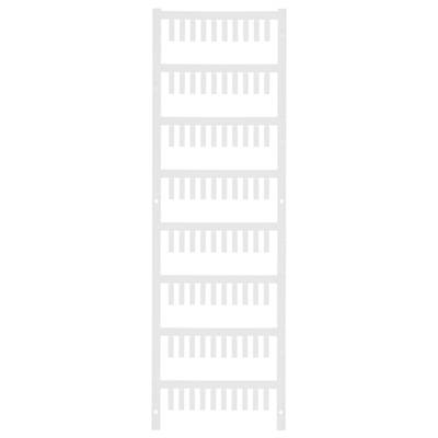 Weidmüller 1718470001 VT SF 1/12 NEUTRAL WS V0 Leitermarkierer Montage-Art: aufclipsen Beschriftungsfläche: 3.2 x 12 mm Weiß Anzahl Markierer: 800