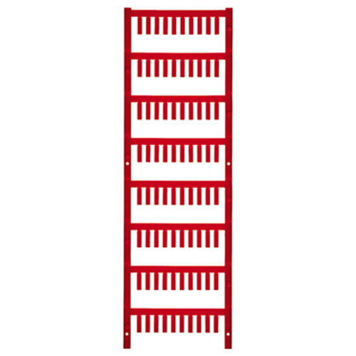Weidmüller 1718480003 VT SF 2/12 NEUTRAL RT V0 Leitermarkierer Montage-Art: aufclipsen Beschriftungsfläche: 3.6 x 12mm Rot Anzahl