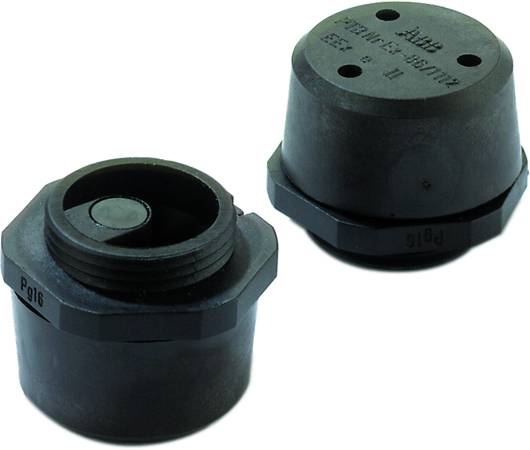 Weidmüller 1719740000 EWS M 25X1,5 Druckausgleichselement M25 Polyamid Schwarz 20St.