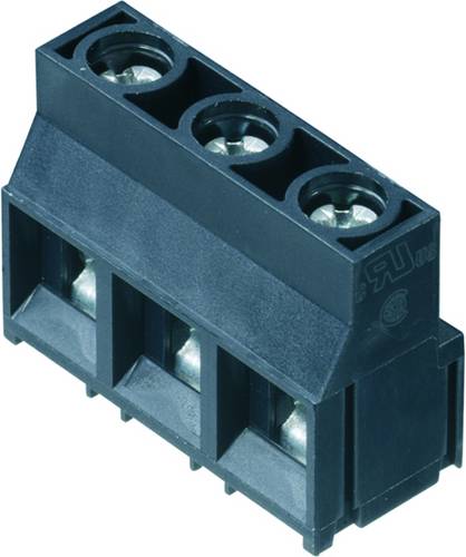 Weidmüller 1724700000 Schraubklemmblock 4 mm² Polzahl 2 Schwarz 100 St.