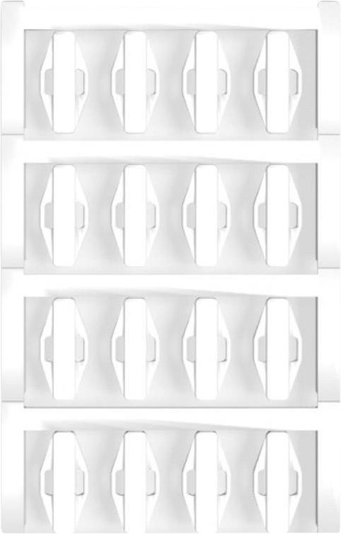 Weidmüller 1727770001 VT SFX 10/23 NE WS V0 Leitermarkierer Montage-Art: Kabelbinder Beschriftungsfläche: 10 x 23mm Weiß Anzahl