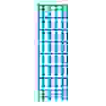 Weidmüller 1727770002 VT SFX 10/23 NE BL V0 Leitermarkierer Montage-Art: Kabelbinder Beschriftungsfläche: 10 x 23mm Blau Anzahl