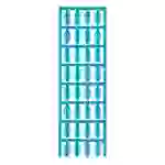 Weidmüller 1727770002 VT SFX 10/23 NE BL V0 Leitermarkierer Montage-Art: Kabelbinder Beschriftungsfläche: 10 x 23mm Blau Anzahl Weidmüller 1727770002 VT SFX 10/23 NE BL V0 Leitermarkierer Montage-Art: Kabelbinder Beschriftungsfläche: 10 x 23mm Blau Anzahl