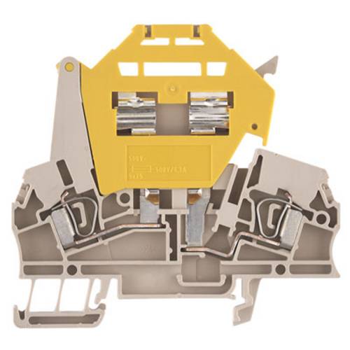Weidmüller 1730900000 Sicherungsreihenklemme Zugfeder Dunkelbeige 50 St.