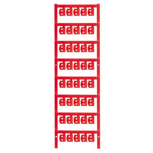 1747320003 SFC 1 12 NEUTRAL RT Zeichenträger Montage-Art aufclipsen Beschriftungsfläche 410 x 12 mm Rot Anzahl Markierer 200 200 St
