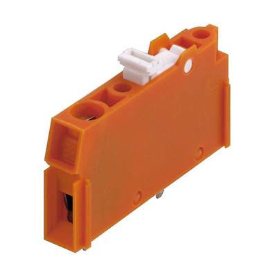 Weidmüller 1755180000 Schraubklemmblock 4 mm² Polzahl 1 Orange 100 St.