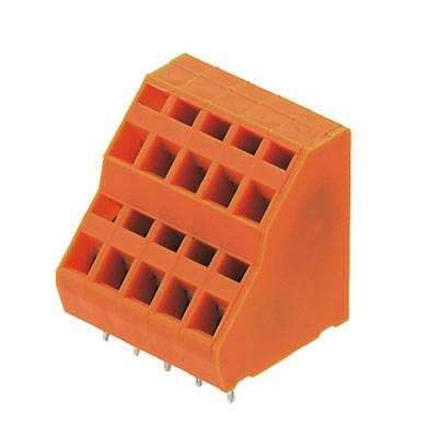 Weidmüller 1764810000 Doppelstockklemme 1.5mm² Polzahl 4 Orange 50St.