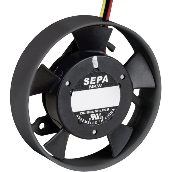 SEPA LF_40B12 Axiallüfter 12 V/DC 152 l/min (Ø x H) 40mm x 10mm SEPA LF_40B12 Axiallüfter 12 V/DC 152 l/min (Ø x H) 40mm x 10mm