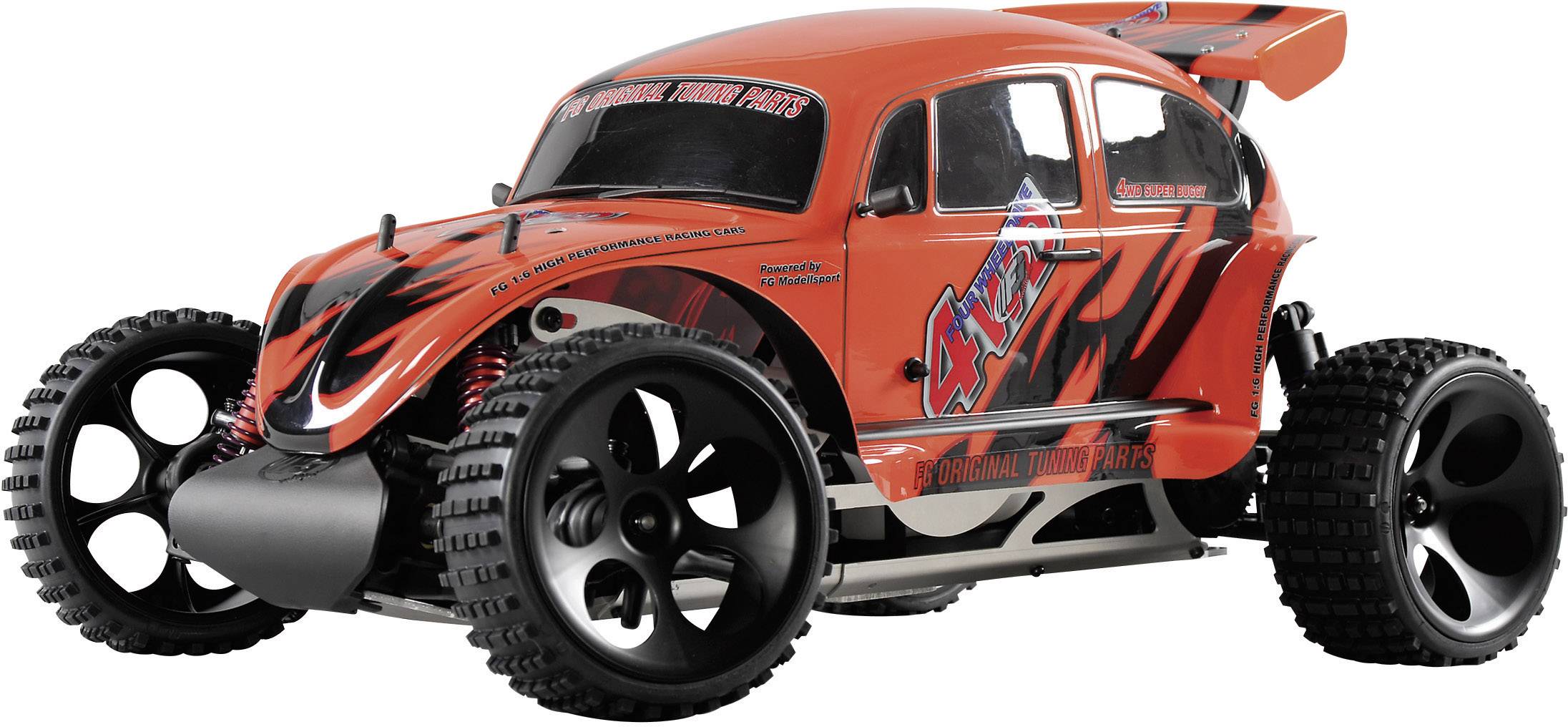 FG Modellsport Beetle WB535 1:6 RC Modellauto Benzin Monstertruck Allradantrieb (4WD) RtR 2,4GHz