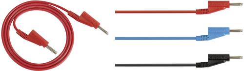 Rohde & Schwarz HZ10R Messleitungs-Set Lamellenstecker 4 mm Lamellenstecker 4 mm 1.00 m Rot 1 St.