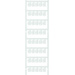 Weidmüller 1813130000 SFC 0/12 NEUTRAL WS Zeichenträger Montage-Art: aufclipsen Beschriftungsfläche: 4.10 x 12mm Weiß Anzahl