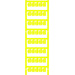 Weidmüller 1813160000 SFC 0/12 NEUTRAL GE Zeichenträger Montage-Art: aufclipsen Beschriftungsfläche: 4.10 x 12mm Gelb Anzahl