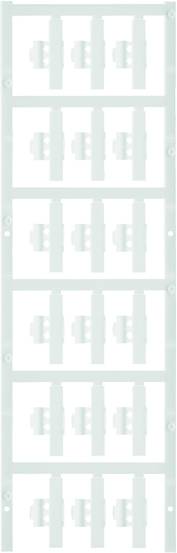 Weidmüller 1813240000 SFC 0/30 NEUTRAL WS Zeichenträger Montage-Art: aufclipsen Beschriftungsfläche: 4.10 x 30 mm Weiß Anzahl Markierer: 150 150