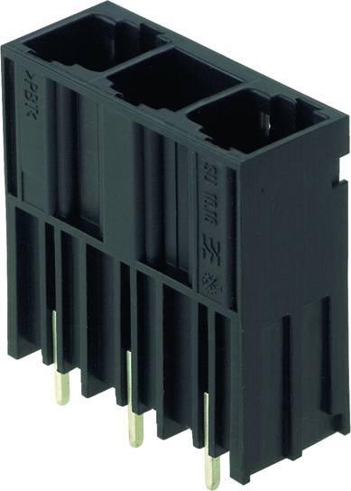 Weidmüller Stiftgehäuse-Platine BU/SU Polzahl Gesamt 6 Rastermaß: 10.16mm 1813450000 20St.