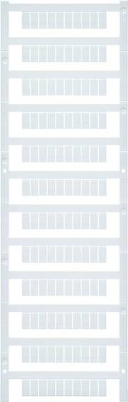 Eine Barcode-Etikettenrolle mit mehreren Barcodes in Reihen. Die Etiketten sind auf durchsichtiger Kunststofffolie angebracht.