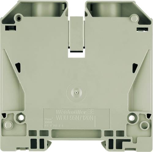 Weidmüller 1820550000 Durchgangsreihenklemme Schrauben Dunkelbeige 5 St.
